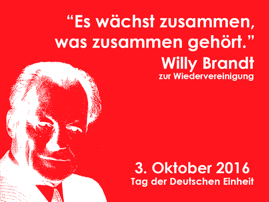 Tag Der Deutschen Einheit 2016 Spd Ludwigshafen Am Rhein